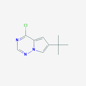 6-tert-Butyl-4-chloropyrrolo[2,1-f][1,2,4]triazine