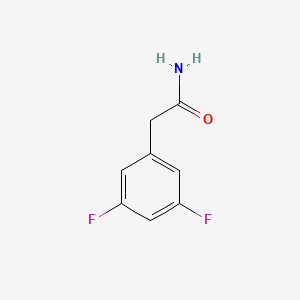molecular formula C8H7F2NO B8335648 (3,5-Difluorophenyl)acetamide 