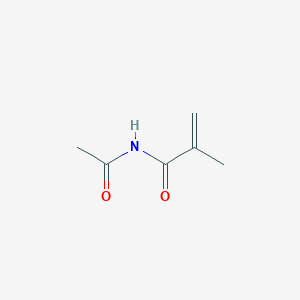 molecular formula C6H9NO2 B8335651 N-acetyl methacrylamide 