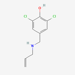 4-[(Allylamino)methyl]-2,6-dichlorophenol