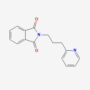 2-(3-Pyridin-2-yl-propyl)isoindole-1,3-dione