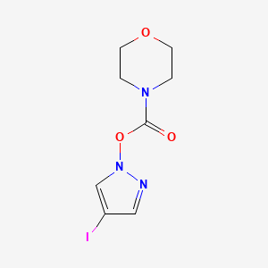 (4-iodopyrazol-1-yl) morpholine-4-carboxylate