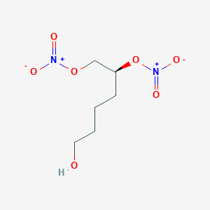 (2S)-6-hydroxyhexane-1,2-diyl dinitrate