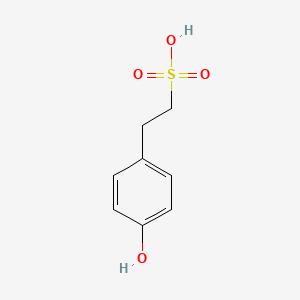 molecular formula C8H10O4S B8336098 4-Hydroxyphenyethyl sulfonic acid 