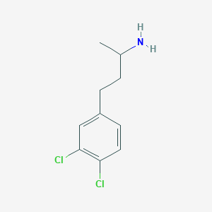 4-(3,4-Dichlorophenyl)butan-2-amine