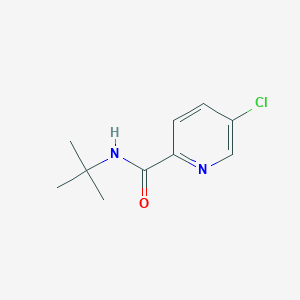molecular formula C10H13ClN2O B8336271 N-t-Butyl-5-chloro-2-pyridinecarboxamide 