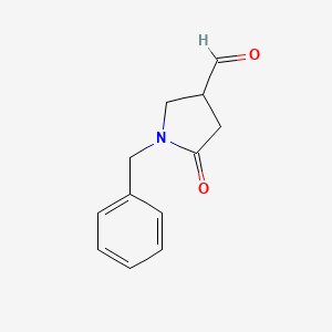 1-Benzyl-5-oxopyrrolidine-3-carboaldehyde