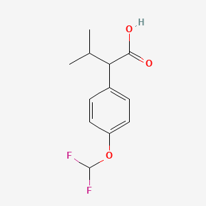 alpha-Isopropyl-4-difluoromethoxyphenylacetic acid