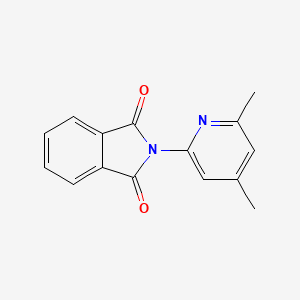 molecular formula C15H12N2O2 B8336408 2-(4,6-Dimethyl-pyridin-2-yl)-isoindole-1,3-dione 