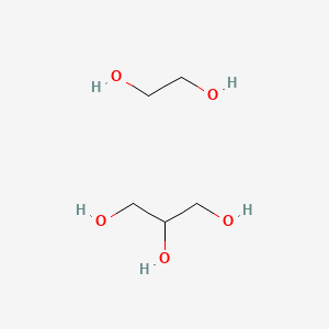 molecular formula C5H14O5 B8336412 Ethylene Glycol Glycerol CAS No. 138860-92-1