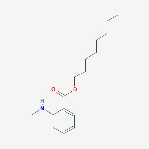molecular formula C16H25NO2 B8336664 n-octyl N-methylanthranilate 