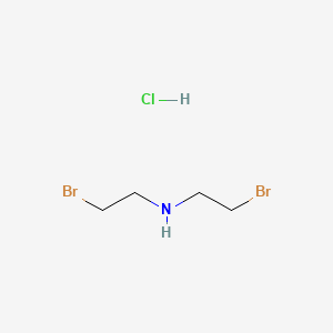 molecular formula C4H10Br2ClN B8336778 Bis(2-bromoethyl)amine hydrochloride 