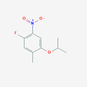 4-Fluoro-2-methyl-5-nitrophenyl 1-methylethyl ether