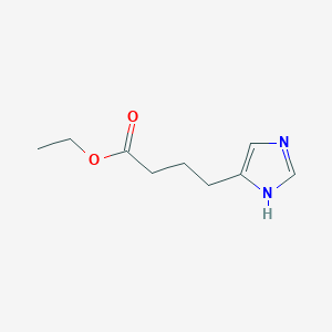4-(3-ethoxycarbonylpropyl)-1H-imidazole