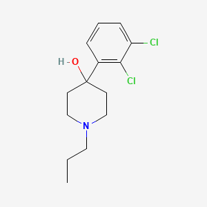 4-(2,3-Dichlorophenyl)-1-propylpiperidin-4-OL