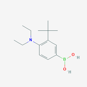 3-Tert-butyl-4-diethylaminophenylboronic acid