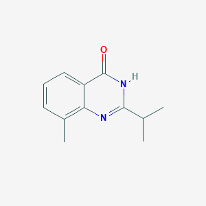 8-Methyl-2-iso-propylquinazolin-4-one