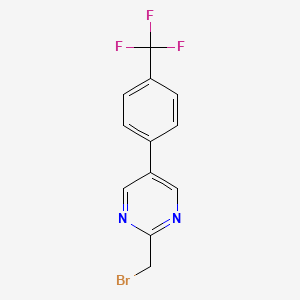 2-Bromomethyl-5-(4-trifluoromethyl-phenyl)-pyrimidine