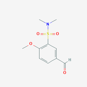 3-(N,N-Dimethylsulfamoyl)-4-methoxybenzaldehyde