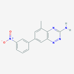 5-Methyl-7-(3-nitro-phenyl)-benzo[1,2,4]triazin-3-ylamine
