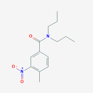 N,N-dipropyl-4-methyl-3-nitrobenzamide