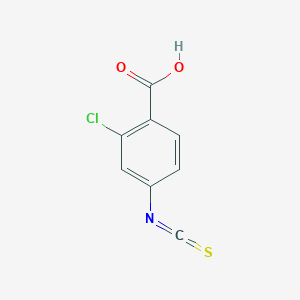 B8337407 4-Isothiocyanato-2-chlorobenzoic acid CAS No. 486415-44-5