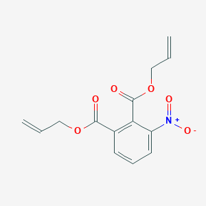 molecular formula C14H13NO6 B8337424 Diallyl 3-nitrobenzene-1,2-dicarboxylate CAS No. 145218-86-6