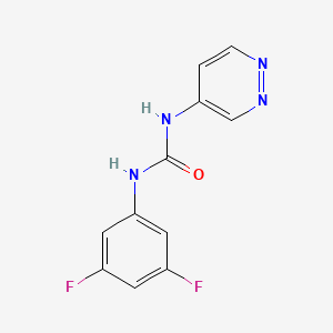 N-(4-pyridazinyl)-N'-(3,5-difluorophenyl)urea