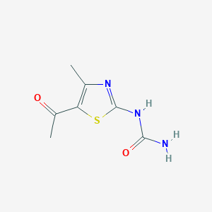 N-(5-acetyl-4-methyl-1,3-thiazol-2-yl)urea