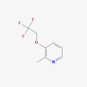Pyridine, 2-methyl-3-(2,2,2-trifluoroethoxy)-