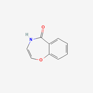 molecular formula C9H7NO2 B8337703 4,5-Dihydro-1,4-benzoxazepin-5-one 