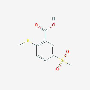 5-Methanesulfonyl-2-methylsulfanyl-benzoic acid