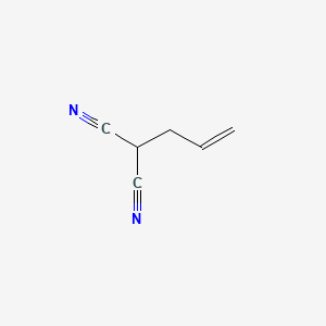 molecular formula C6H6N2 B8337788 Allylmalononitrile 