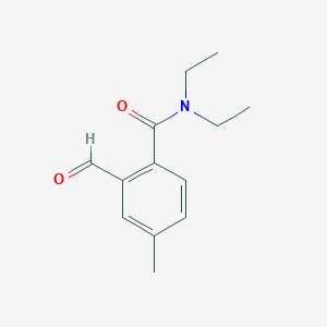 N,N-Diethyl-2-formyl-4-methyl-benzamide