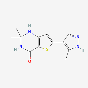 molecular formula C12H14N4OS B8337865 Cdc7-IN-15 