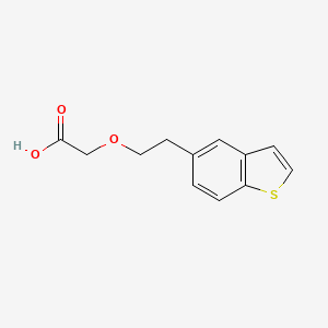 2-(2-(1-Benzothiophene-5-yl)ethoxy)acetic acid