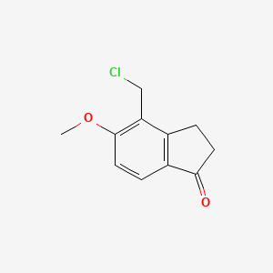 4-Chloromethyl-5-methoxy-indan-1-one