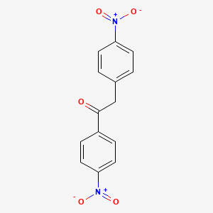 1,2-Bis-(4-nitrophenyl)-ethanone