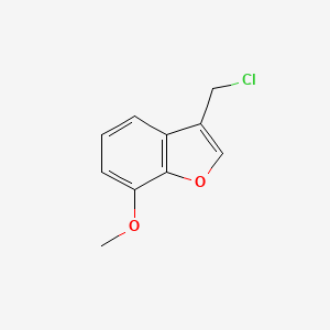 3-Chloromethyl-7-methoxybenzofuran
