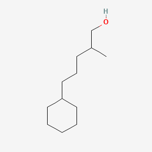 molecular formula C12H24O B8338738 2-Methyl 5-cyclohexylpentanol CAS No. 1141487-54-8