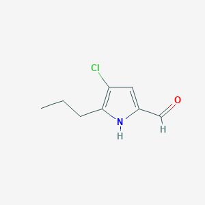 4-Chloro-5-n-propyl-2-pyrrolaldehyde