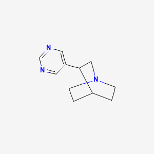 5-(3-Quinuclidinyl)pyrimidine
