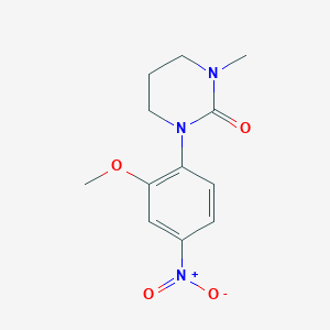 1-(2-Methoxy-4-nitrophenyl)-3-methyltetrahydropyrimidin-2(1H)-one