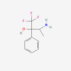 3-Amino-1,1,1-trifluoro-2-phenyl-2-butanol