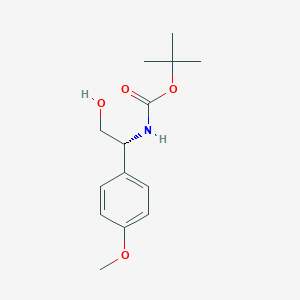 tert-Butyl (R)-(2-hydroxy-1-(4-methoxyphenyl)ethyl)carbamate