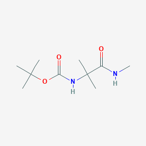 N2-(tert-butoxycarbonyl)-N1,2-dimethylalaninamide