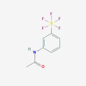 N-(3-pentafluorosulfanylphenyl)acetamide