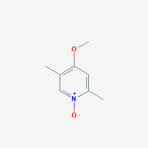 molecular formula C8H11NO2 B8339733 4-Methoxy-2,5-dimethylpyridine 1-oxide 