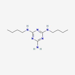 2-Amino-4,6-bis(monobutylamino)-1,3,5-triazine