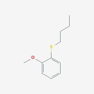 molecular formula C11H16OS B8339827 2-(Butylthio)anisole 